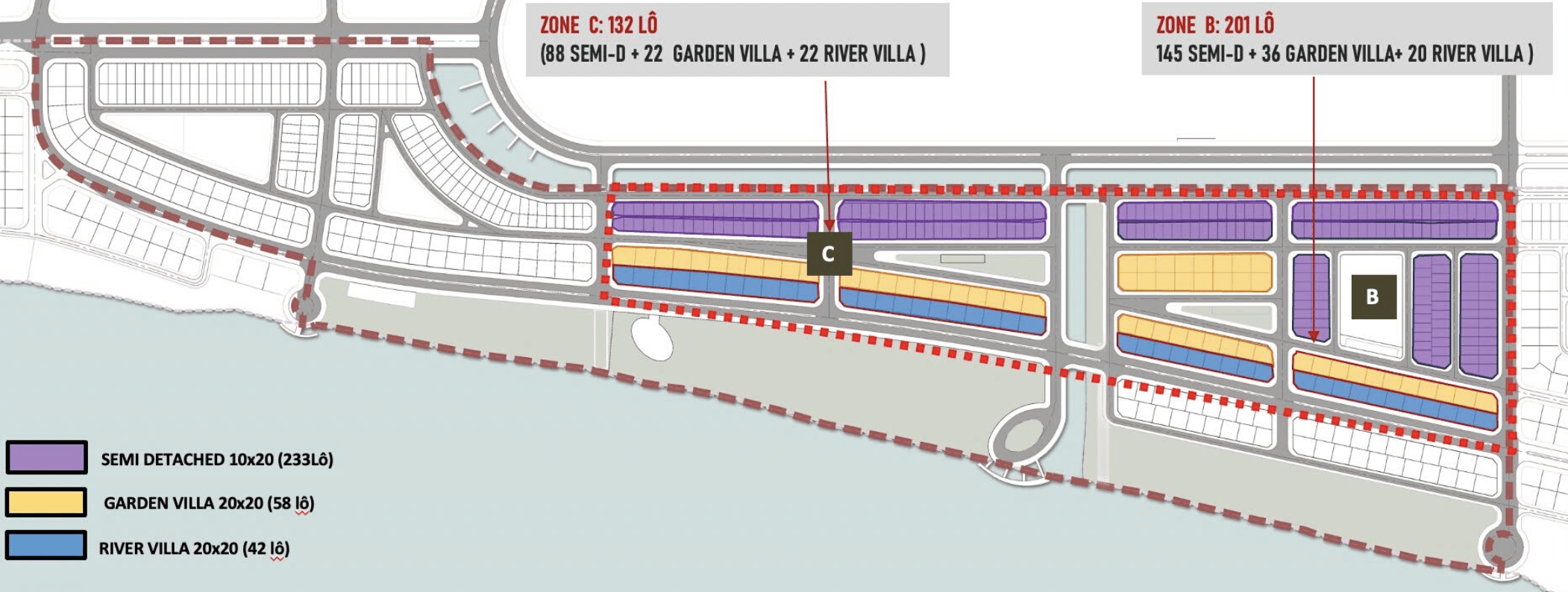 Mat bang Elyse Island